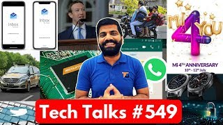 Tech Talks #549 - Whatsapp Fake Links, MediaTek 5G, Xiaomi Sale, Phone Lock, Google Duplex, Gear S4