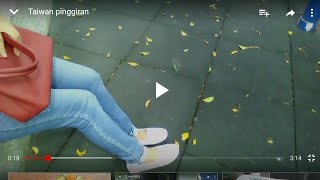 Jalan tikus di Taiwan lha koq koyo di indo.