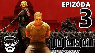 POST-NUKLEÁRNY NEW YORK ! - Wolfenstein 2 New Colossus / 1080p 60fps / Cz/Sk Lets Play / #3