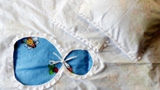 Как сшить детский комплект постельного белья