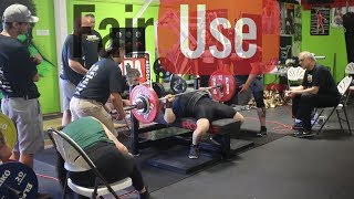 AlphaDestiny Actually Did A Meet & Broke A Canadian Junior Bench-Only Record! What?
