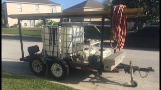 LSE Pressure and Soft wash trailer walk around