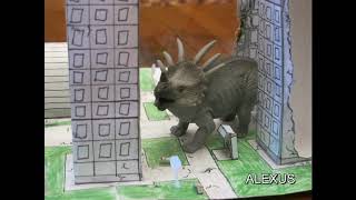 КАЙДЗЮ НАПАЛ НА ГОРОД (анимация)