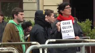 "Omas gegen Rechts", linke AFD-Gegendemo in Halle,22.5.2019