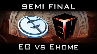 EG vs Ehome Semi Final The International 2016 TI6 Highlights Dota 2