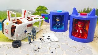 Видео для детей с новыми игрушками Герои в масках - Добрый Ромео!