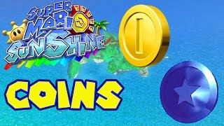 100 Coins/Blue Coins (Sirena Beach and Noki Bay)