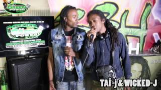 TAÏ J & WYCKYD J FREESTYLE 2015 - DA GREEN POWER SHOW - RBH SOUND