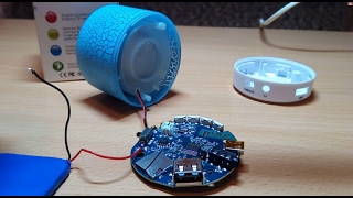 Разборка и замена аккумулятора  Super Bass Bluetooth  колонки Bluetooth колонка с AliExpress