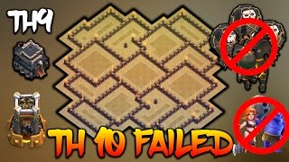 TH9 ANTI LAVALOON/GOBOLALOON/VALK | ANTI 3 STAR WAR BASE | TH10 FAILED REPLAY PROOF | Clash of Clans