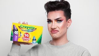 CRAYOLA CRAYONS MAKEUP REVIEW