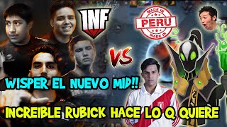 INFAMOUS G. VS TEAM PERU! INCREIBLE PARTIDA DE WISPER EL BOLIVIANO DE ORO |FINAL LPG GAME 1| DOTA 2