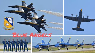 Blue Angels Saturday Demo .. California International Airshow 2019 (4K)