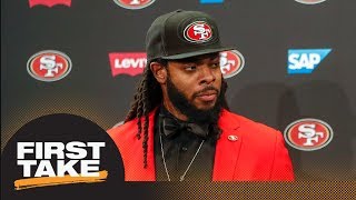 First Take reacts to Richard Sherman negotiating his 49ers deal without agent | First Take | ESPN
