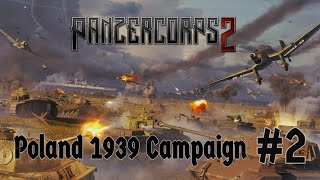 PANZER CORPS 2 Gameplay - Poland 1939 Campaign - 2