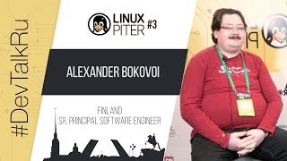 [RUS] #DevTalkRu with Alexander Bokovoy (Red Hat) at #LinuxPiter #3