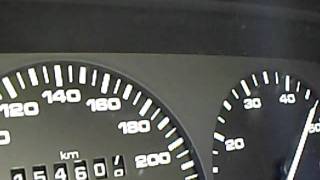 VW corrado G60 near top speed
