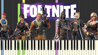 Fortnite Loading screen season 3 theme for 10 minutes using only piano