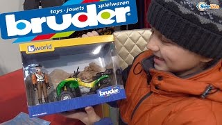 ✔BRUDER. Игорек получает посылку / Квадроцикл — новая игрушка / Видео для детей / Toys for kids ✔