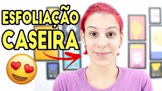 ESFOLIANTE CASEIRO para peles OLEOSAS e com ACNE | Receita Caseira |