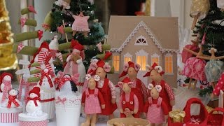 Как сделать новогоднего персонажа из любой тильды.