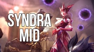 League of Legends - Queen of Diamonds Syndra Mid - Full Game Commentary