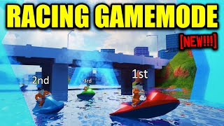 Jailbreak JETSKI RACING GAME MODE! (First Look) | Roblox Jailbreak New Update