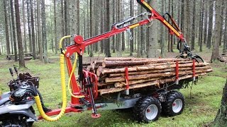 NYHET! Kranman T2000ex med M36 kran i gallring