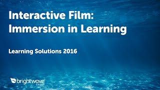 Learning Solutions 2016 - Interactive Film