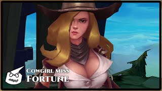 Cowgirl Miss Fortune.face