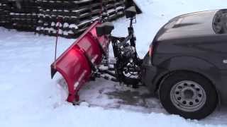 Самодельный отвал для джипа, снежный отвал для внедорожника и Suzuki Jimny