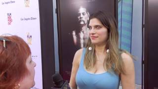 2017 Los Angeles Film Festival - Carpet Chat with Lake Bell