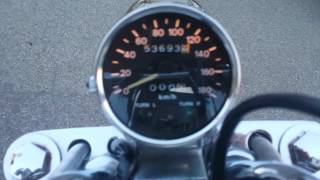 Suzuki Intruder 1991 custom cold start