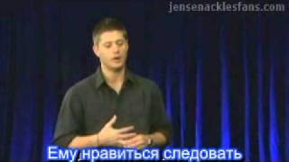 Дженсен интервью для Japanese TV ( русские субтитры)