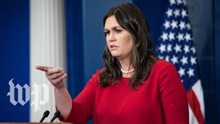 White House news briefing