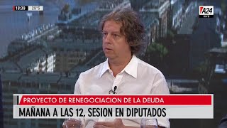 Christian Castillo sobre la deuda: "¿Porque hay que hacerse cargo de la estafa?"