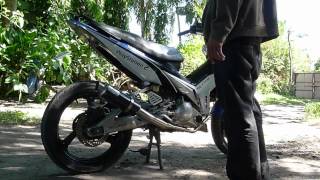 Soundtest Leovince GP Corsa carbon fiber exhaust - LC135 Sniper Jupiter MX Spark 135LC Crypton X 1R