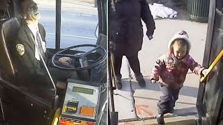 Bus Driver Gives 4-Year-Old Bestie a Sweet Gift on His Last Day of Route