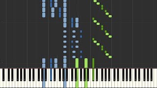 W. A. Mozart - Violin Concerto No. 5 Allegro aperto (K219) [Piano solo tutorial]