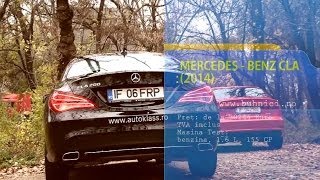 REVIEW - Mercedes Benz CLA 2014 (www.buhnici.ro)