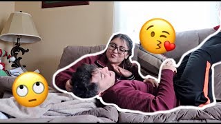 I CAN'T STOP KISSING YOU PRANK ON BOYFRIEND!!