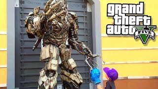 КАК ТРАНСФОРМЕР ОПТИМУС ПРАЙМ СТАЛ ЗЛЫМ ДЕСЕПТИКОН В ГТА 5 МОДЫ! ОБЗОР МОДА GTA 5 МУЛЬТИК ДЛЯ ДЕТЕЙ