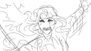 Evelyn identity v animatic sketch