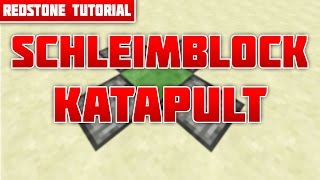 Schleimblock Spieler Katapult [Tutorial] (Minecraft Xbox 360/One Ps3/4 Pc)