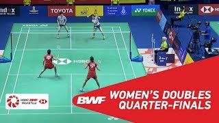 WD | FUKUSHIMA/HIROTA (JPN) [1] vs KITITHARAKUL/PRAJONGJAI (THA) [5] | BWF 2018