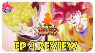 Dragon Ball Heroes Episodio 4: Review. Ozharu Kanba VS Goku SSGod