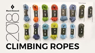 New Black Diamond Ropes 2018