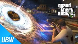 울산큰고래' GTA 5 슈퍼 히어로 초능력 모드 #1편: 블랙홀과 원펀맨 - GTA5 Mod Showcase: Milkys Mod [GAMEPLAY & DOWNLOAD]