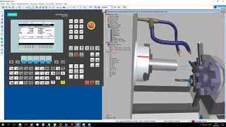 Привязка инструмента siemens 802