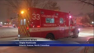 Woman, 2 children killed in north Columbus homicide